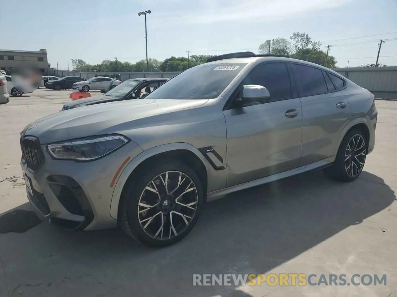 1 Photograph of a damaged car 5YMCY0C04M9E35939 BMW X6 2021