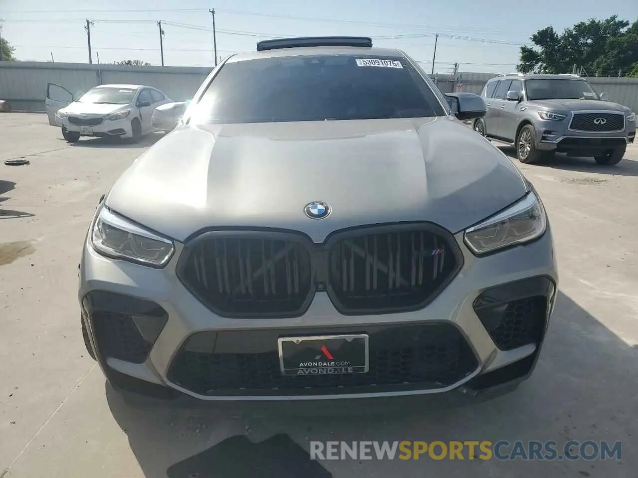 5 Photograph of a damaged car 5YMCY0C04M9E35939 BMW X6 2021