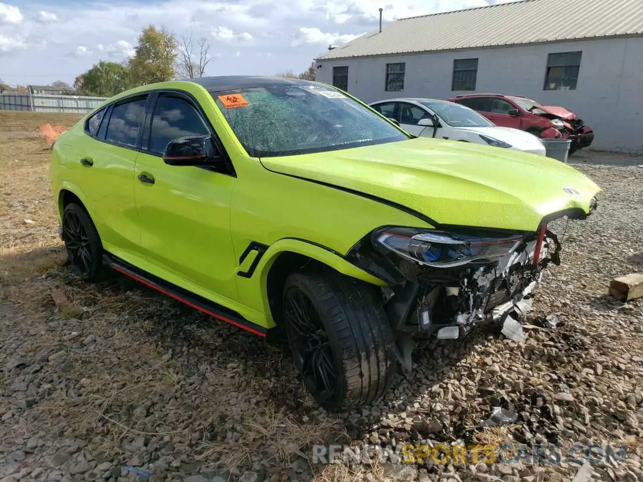 4 Photograph of a damaged car 5YMCY0C08M9H31272 BMW X6 2021