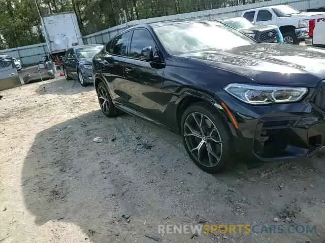 12 Photograph of a damaged car 5UXCY6C01N9K49185 BMW X6 2022