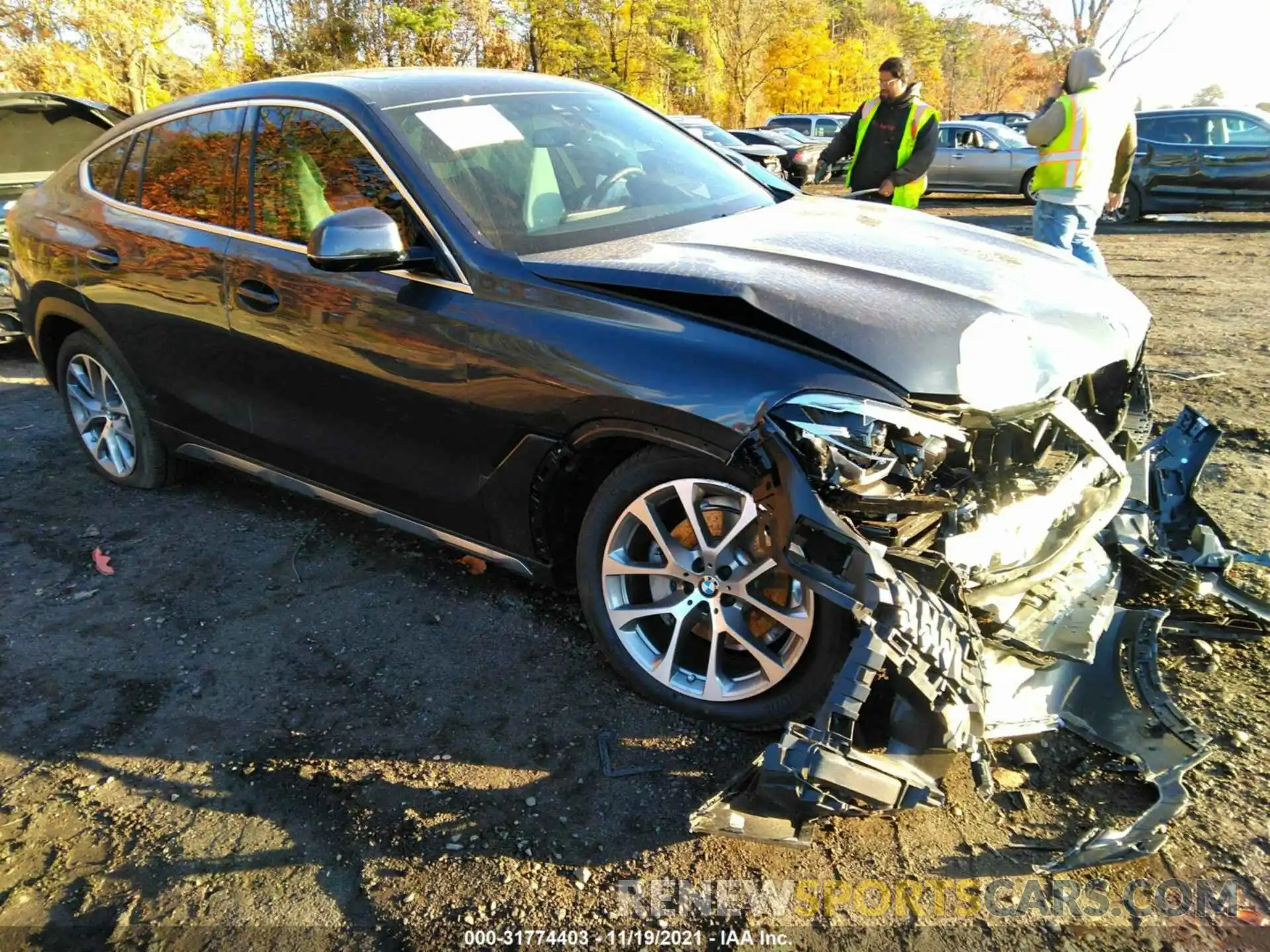 1 Photograph of a damaged car 5UXCY6C05N9J59179 BMW X6 2022