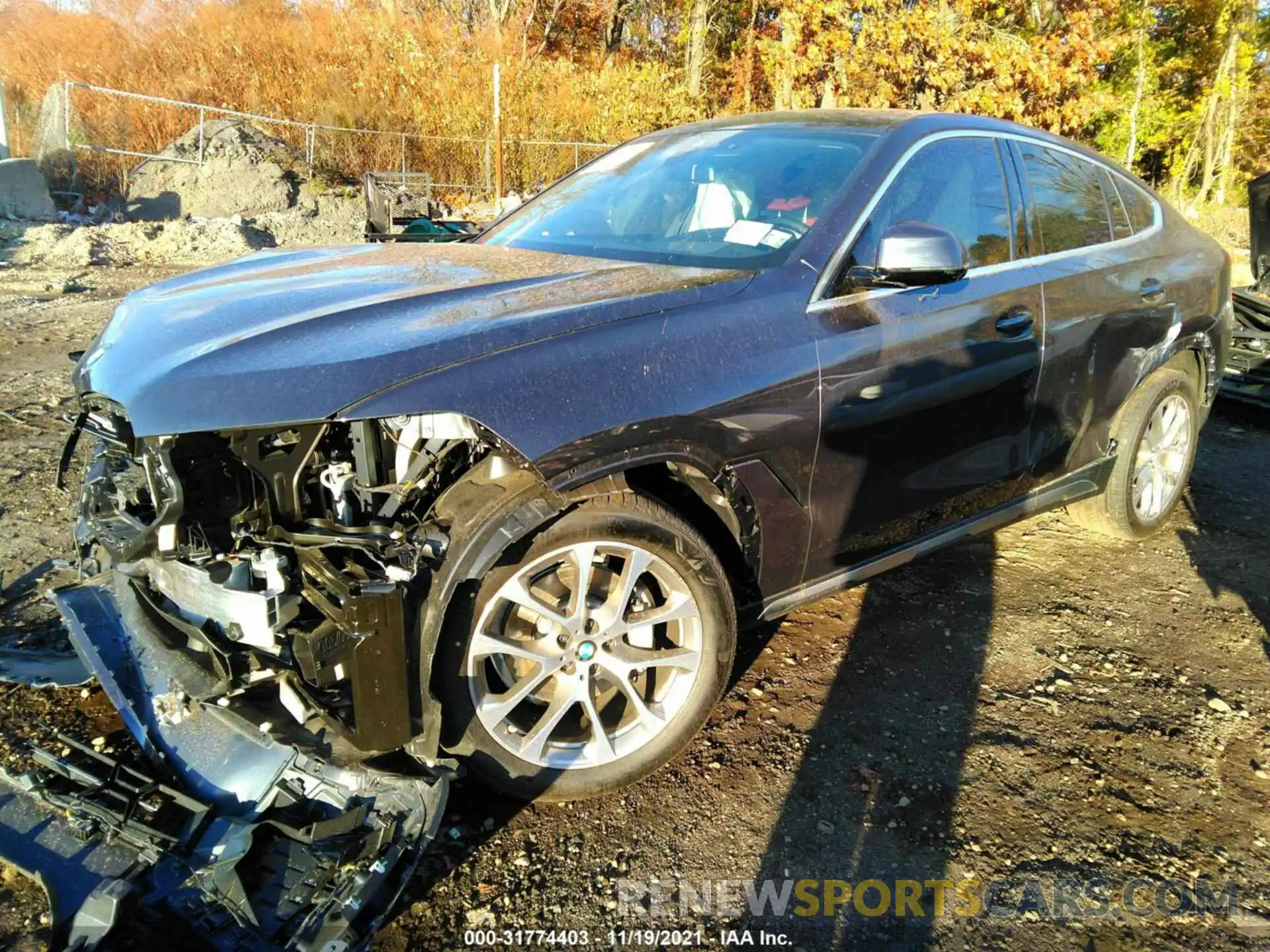 2 Photograph of a damaged car 5UXCY6C05N9J59179 BMW X6 2022