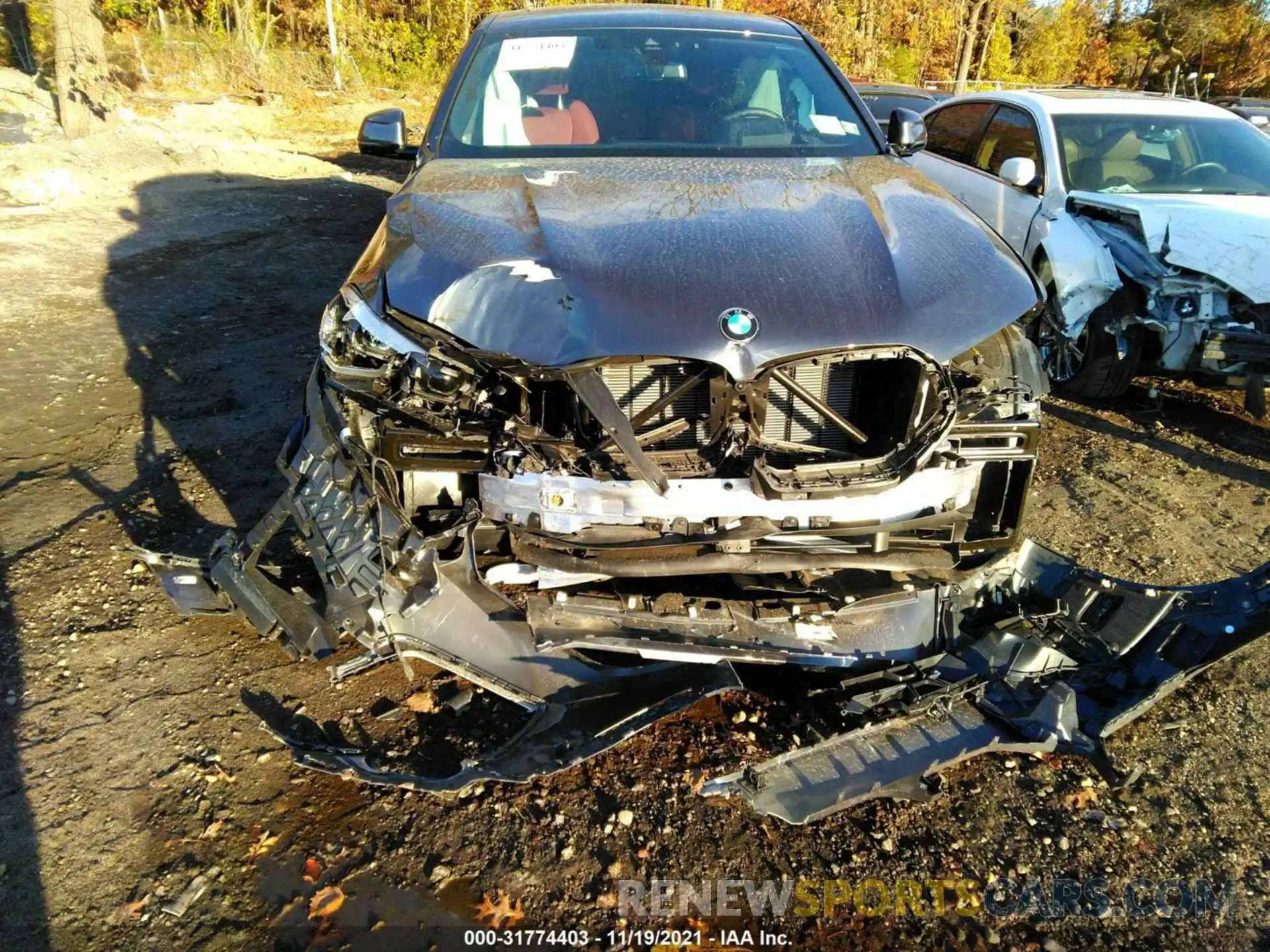 6 Photograph of a damaged car 5UXCY6C05N9J59179 BMW X6 2022