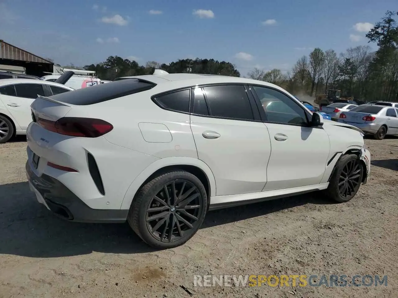 3 Photograph of a damaged car 5UXCY6C0XN9K78927 BMW X6 2022