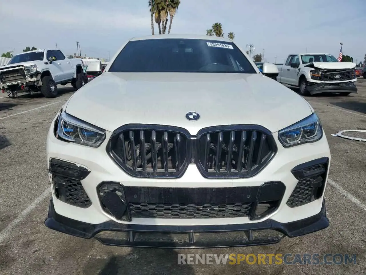 5 Photograph of a damaged car 5UXCY8C03N9K22484 BMW X6 2022