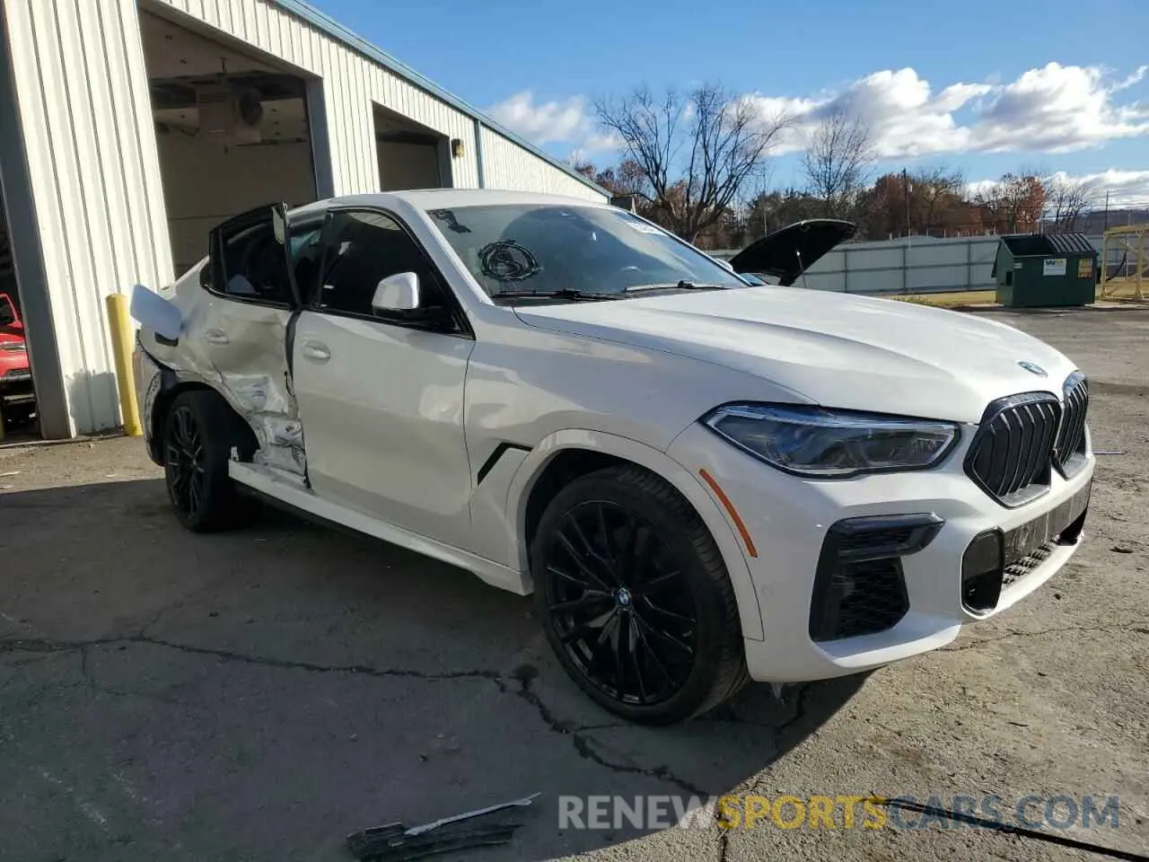 4 Photograph of a damaged car 5UXCY8C07N9M48611 BMW X6 2022