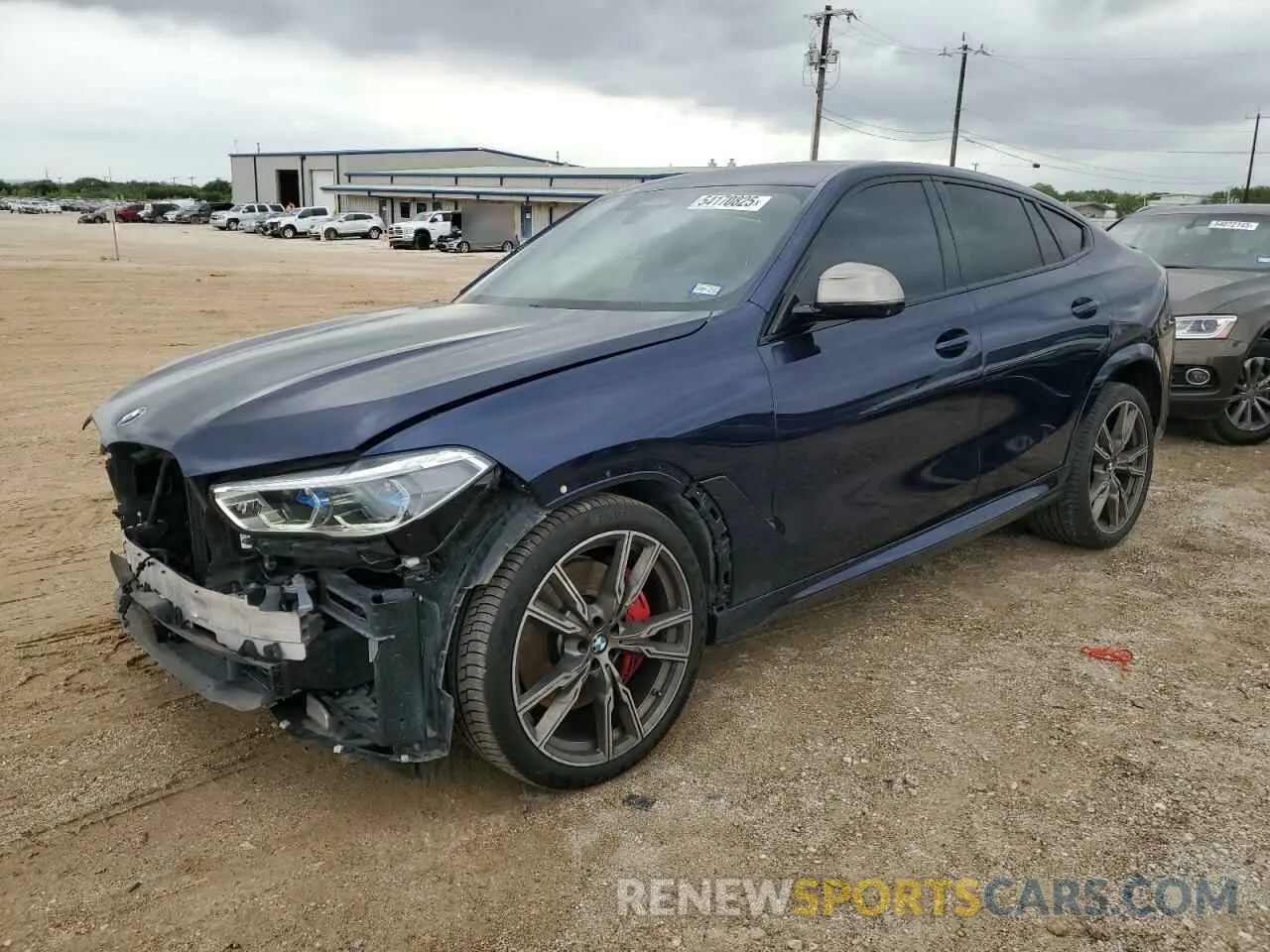 1 Photograph of a damaged car 5UXCY8C09N9J33681 BMW X6 2022