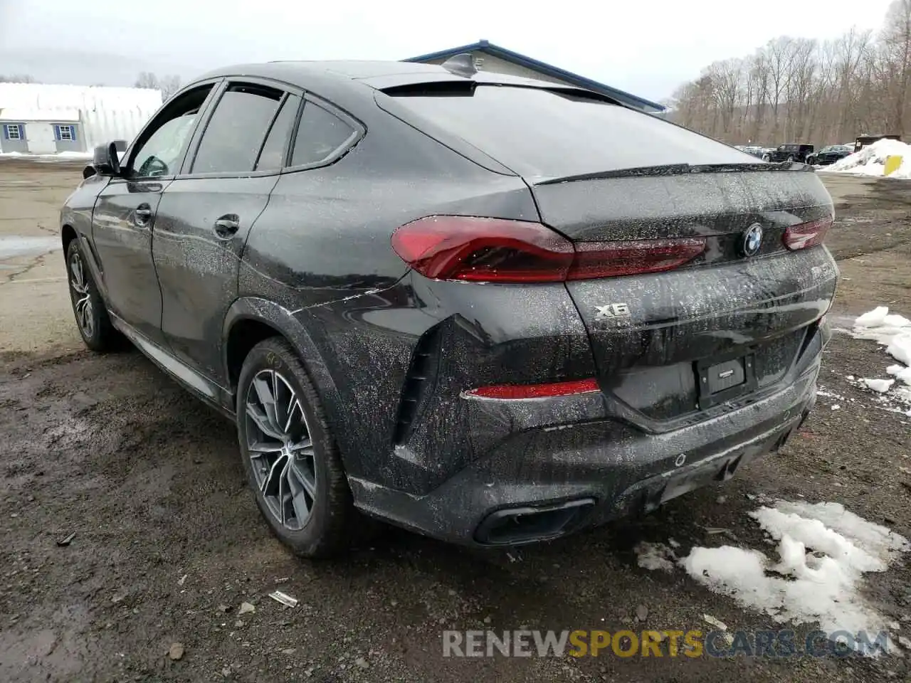 3 Photograph of a damaged car 5UXCY8C09N9J39285 BMW X6 2022