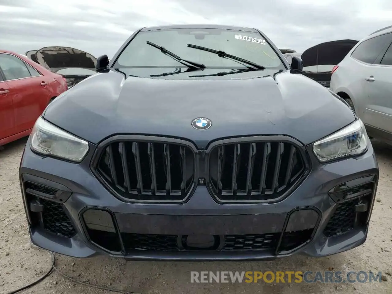 5 Photograph of a damaged car 5UXCY8C09N9L37672 BMW X6 2022