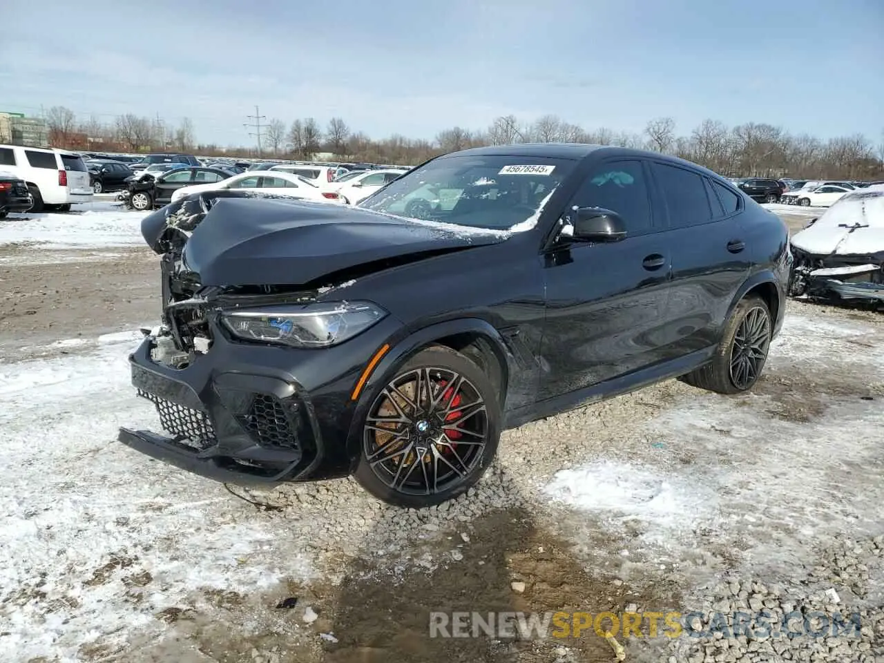 1 Photograph of a damaged car 5YMCY0C07N9K51898 BMW X6 2022
