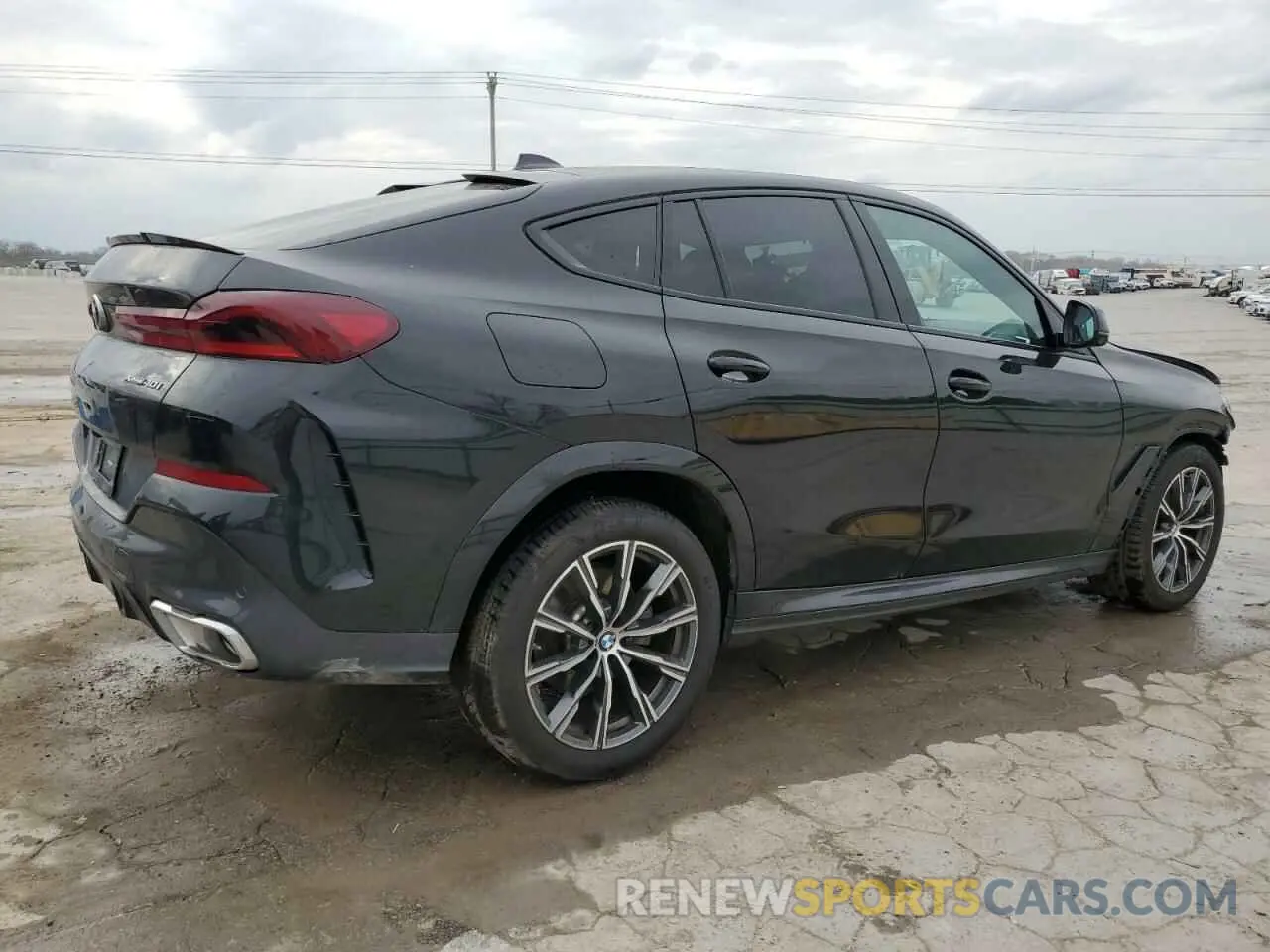 3 Photograph of a damaged car 5UXCY6C00P9S03320 BMW X6 2023