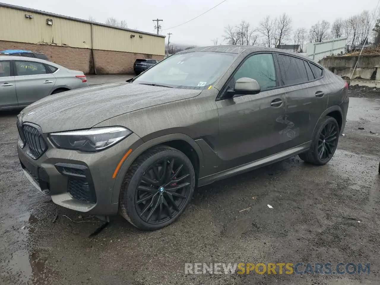 1 Photograph of a damaged car 5UXCY6C03P9P48220 BMW X6 2023