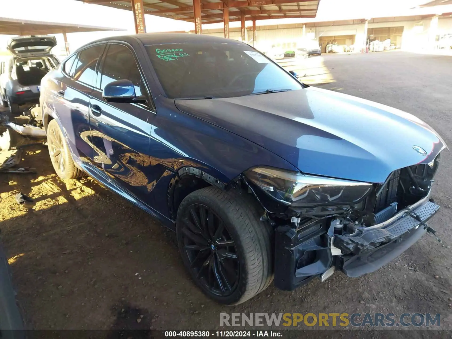 14 Photograph of a damaged car 5UXCY6C06P9P84189 BMW X6 2023