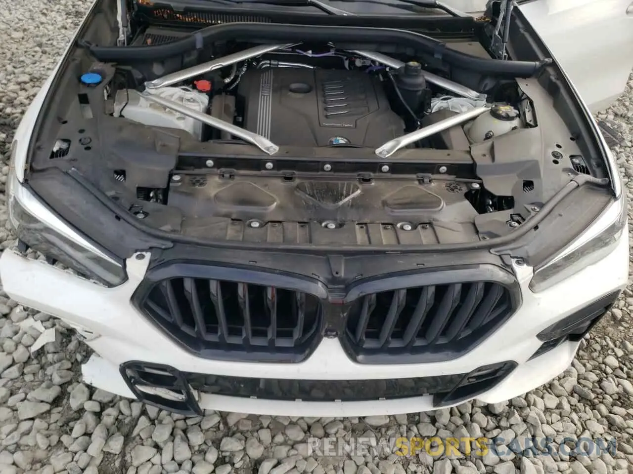 11 Photograph of a damaged car 5UXCY6C07P9P59558 BMW X6 2023