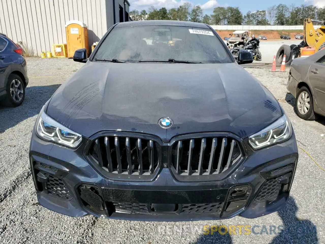 5 Photograph of a damaged car 5UXCY6C07P9R82845 BMW X6 2023