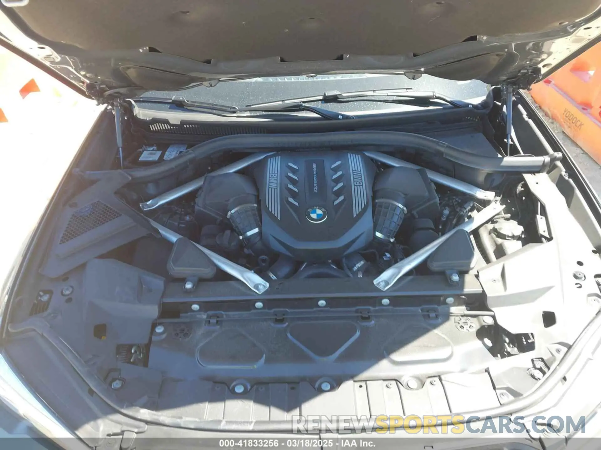 10 Photograph of a damaged car 5UXCY8C00P9P74785 BMW X6 2023