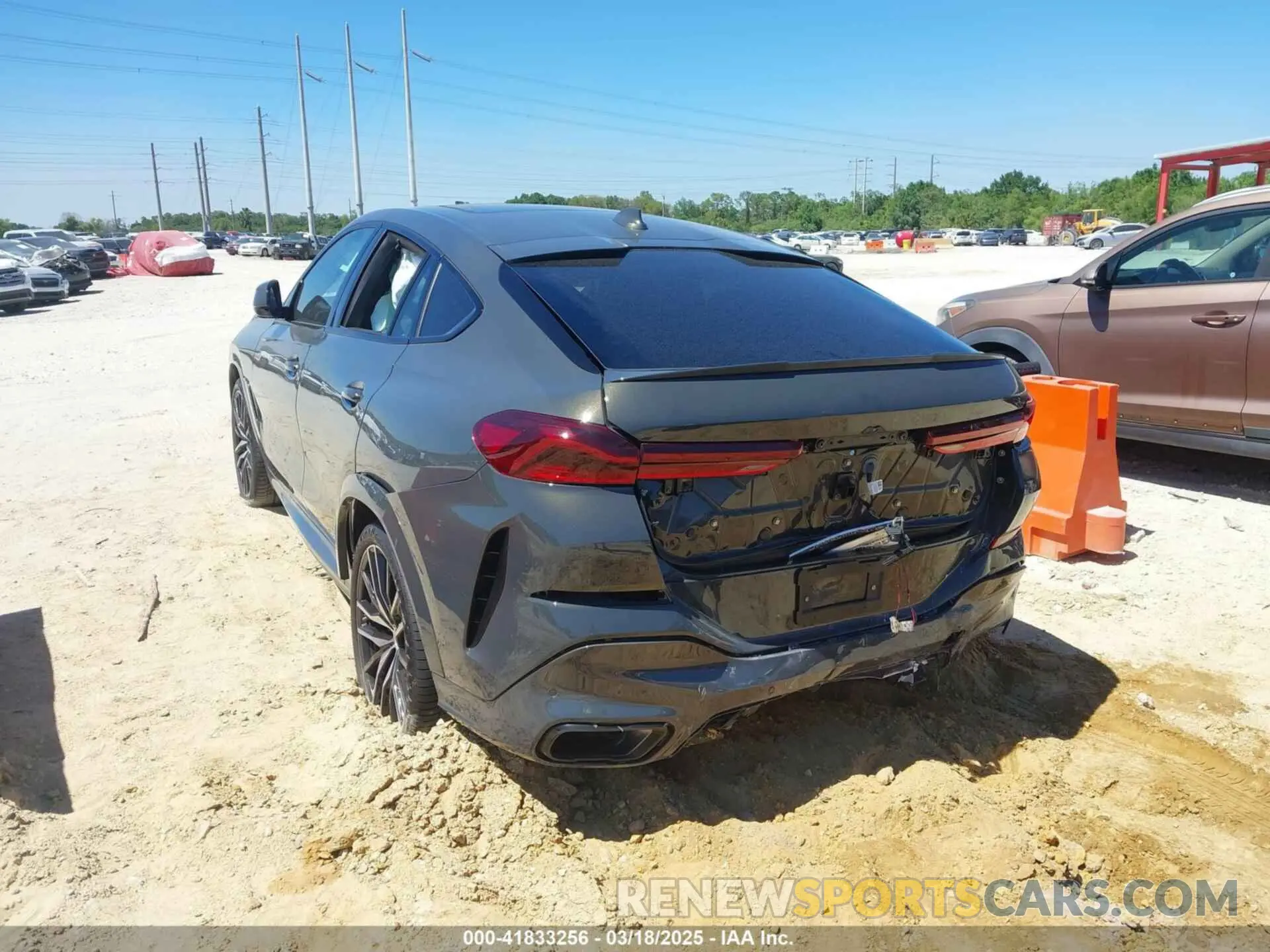 3 Photograph of a damaged car 5UXCY8C00P9P74785 BMW X6 2023