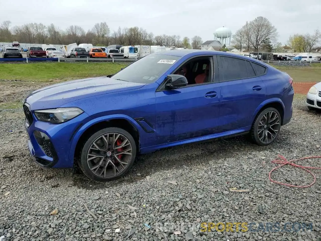 1 Photograph of a damaged car 5YMCY0C00P9P99650 BMW X6 2023