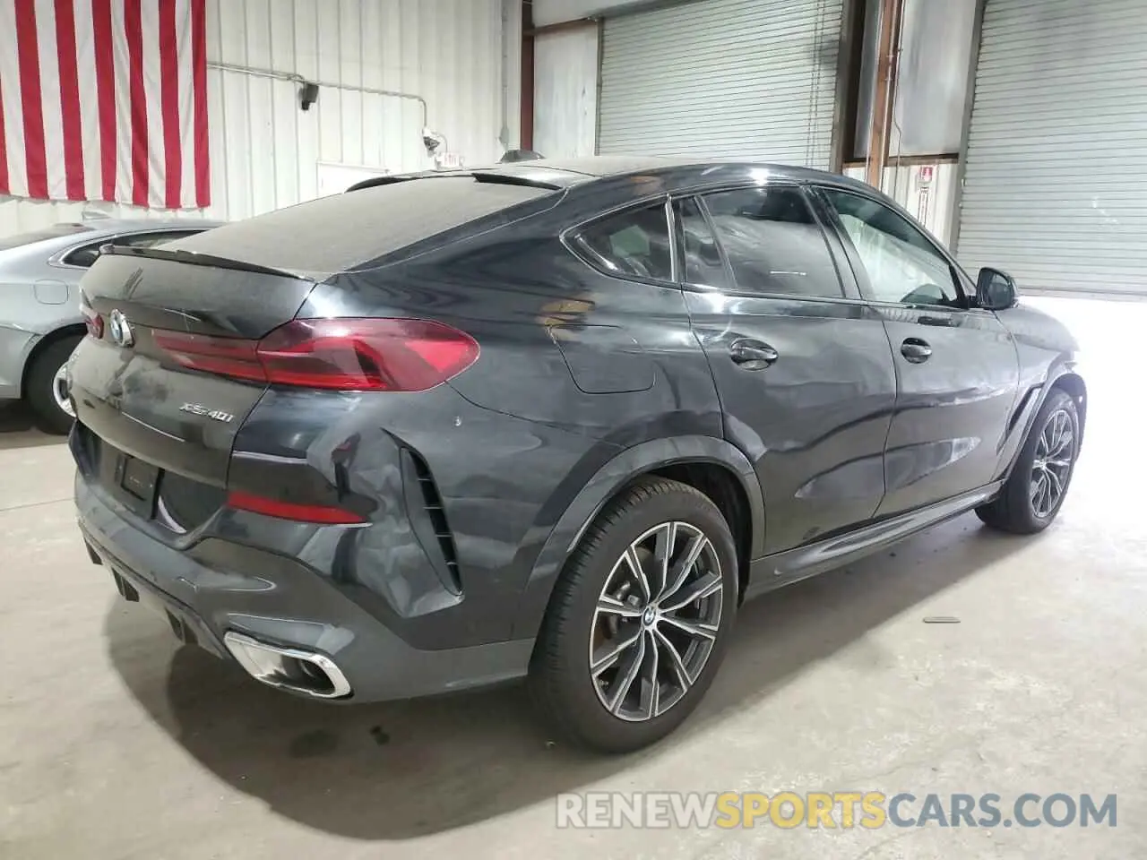 3 Photograph of a damaged car 5UX33EX01R9T93344 BMW X6 2024