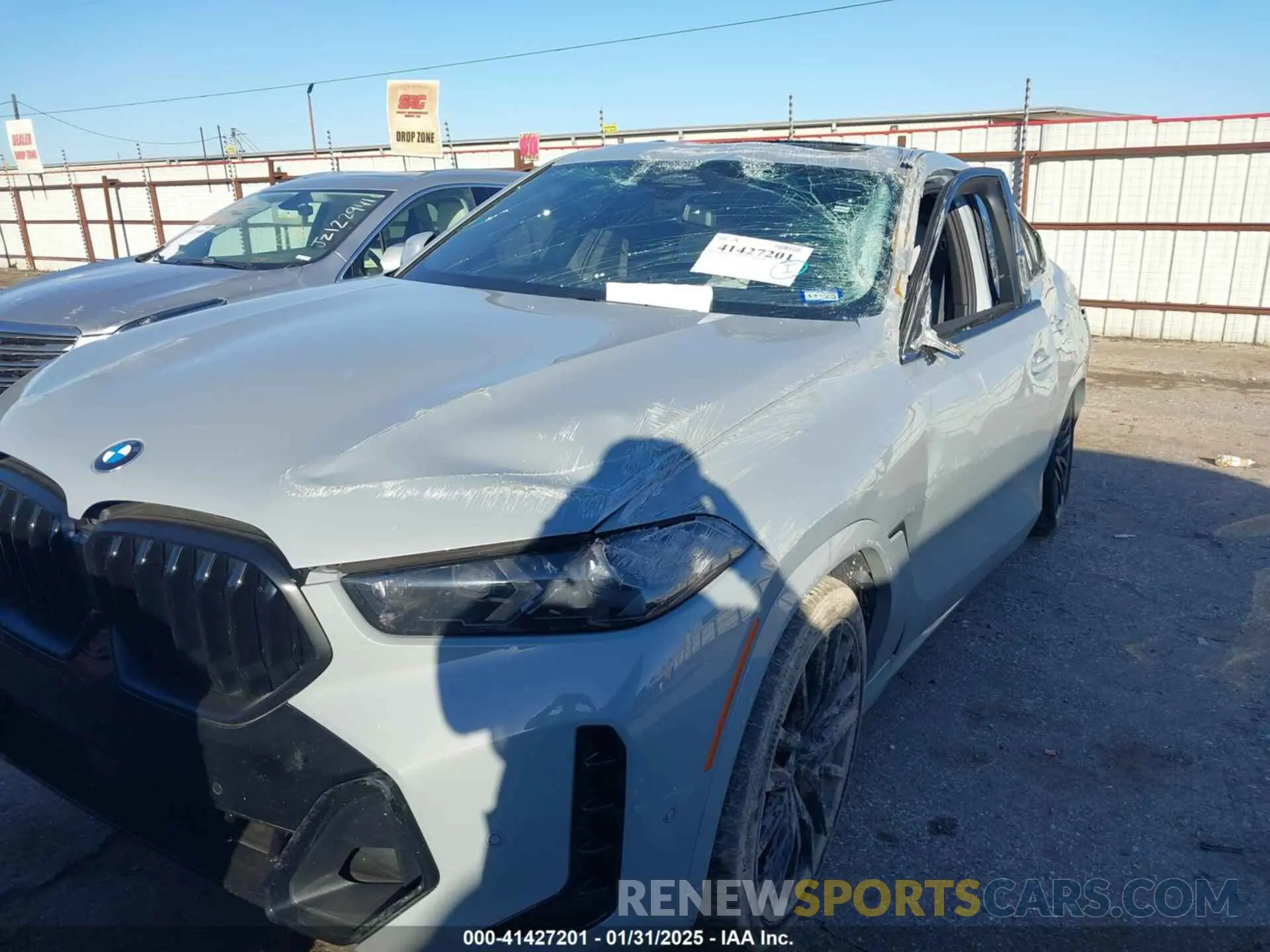 2 Photograph of a damaged car 5UX33EX02R9T41673 BMW X6 2024