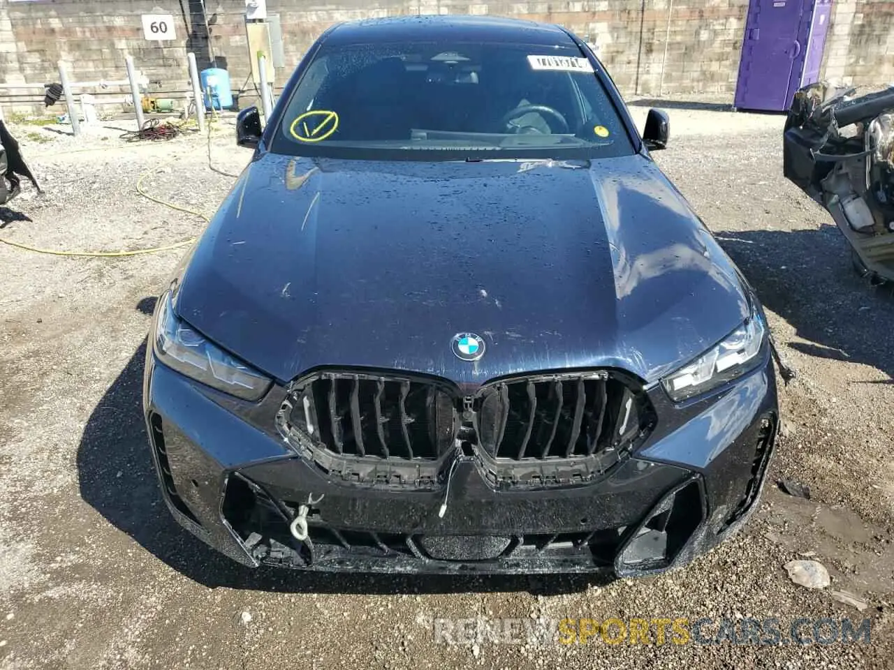 5 Photograph of a damaged car 5UX33EX09R9V09938 BMW X6 2024