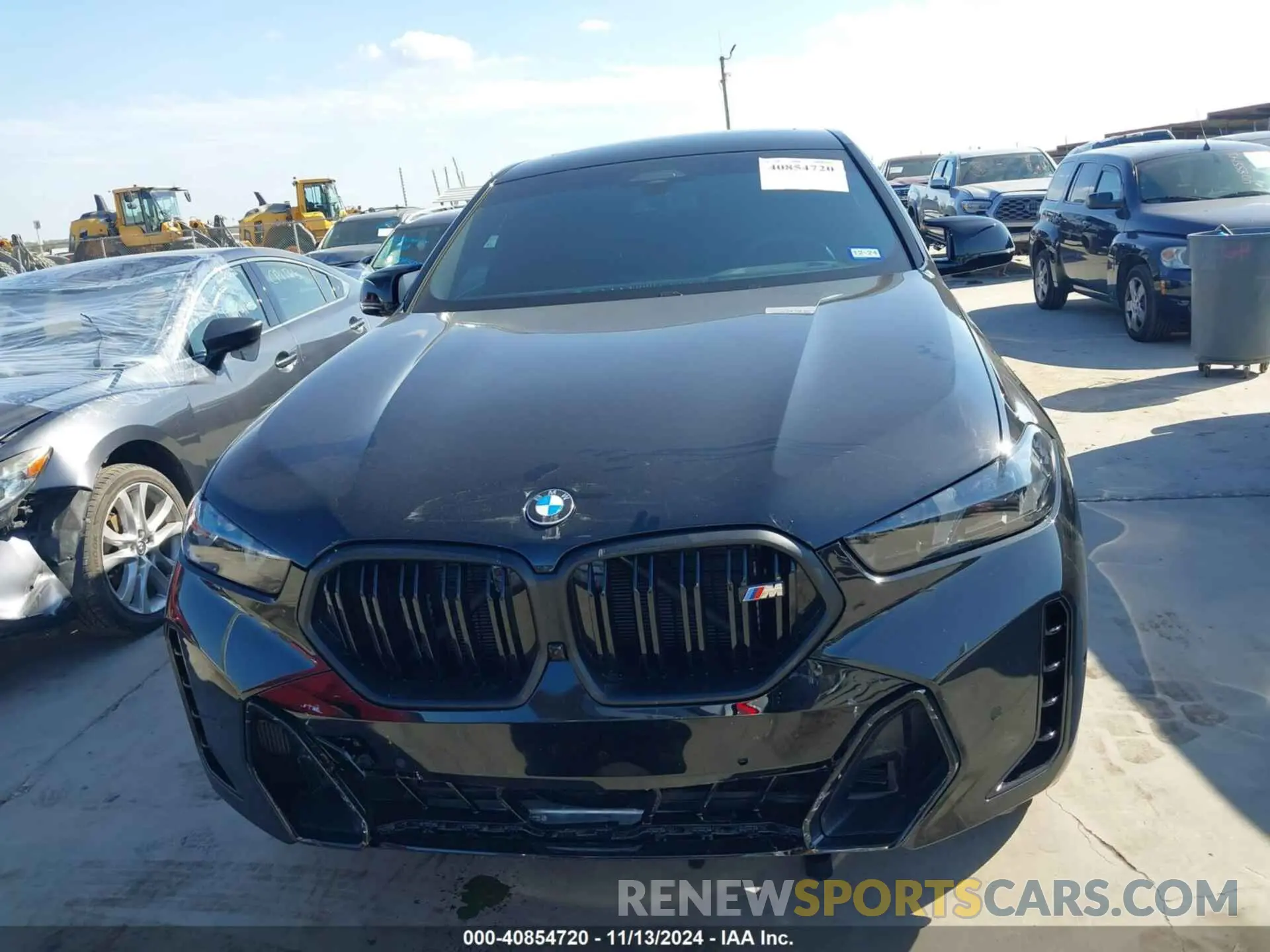 12 Photograph of a damaged car 5UX43EX05R9U48088 BMW X6 2024