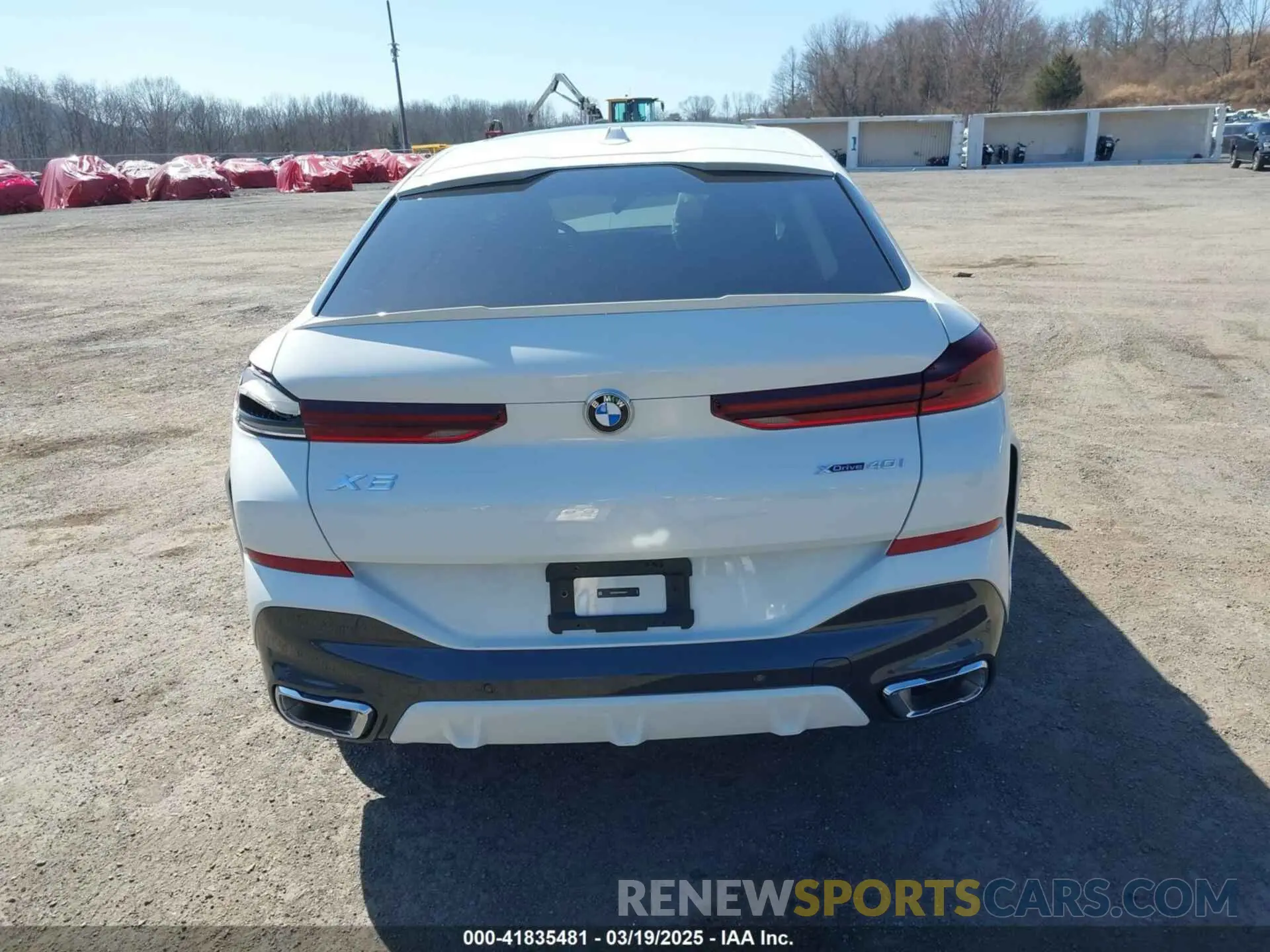 16 Photograph of a damaged car 5UX33EX01S9Z04573 BMW X6 2025