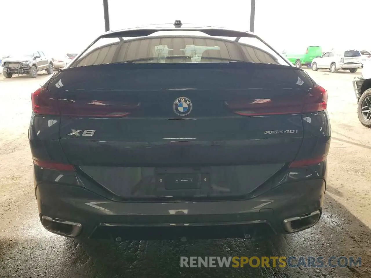6 Photograph of a damaged car 5UX33EX01S9Z31322 BMW X6 2025