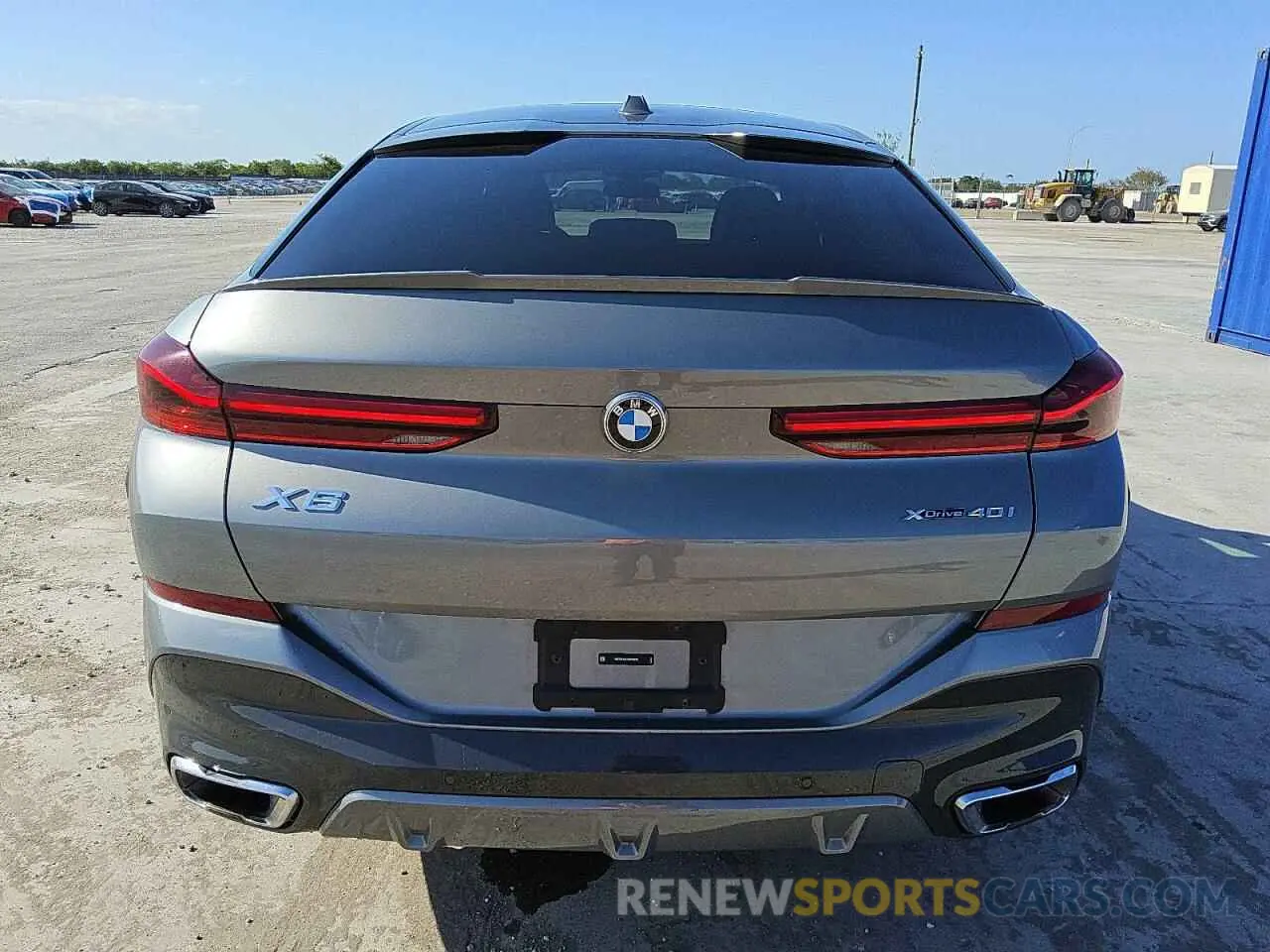 6 Photograph of a damaged car 5UX33EX02S9W99295 BMW X6 2025
