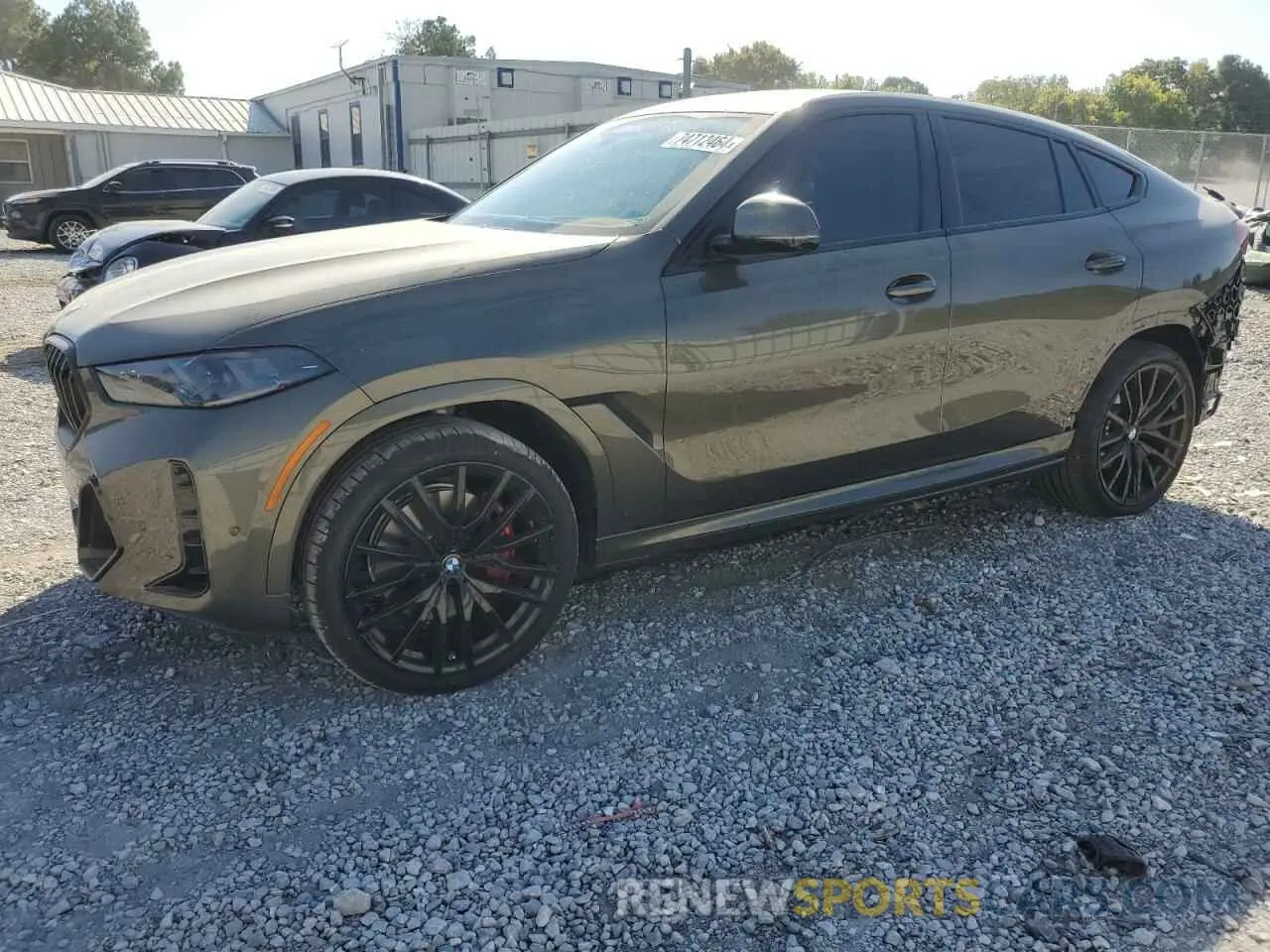 1 Photograph of a damaged car 5UX33EX02S9X11137 BMW X6 2025