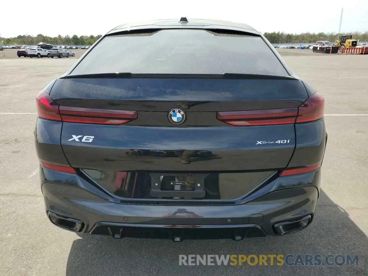 6 Photograph of a damaged car 5UX33EX05S9Z28763 BMW X6 2025