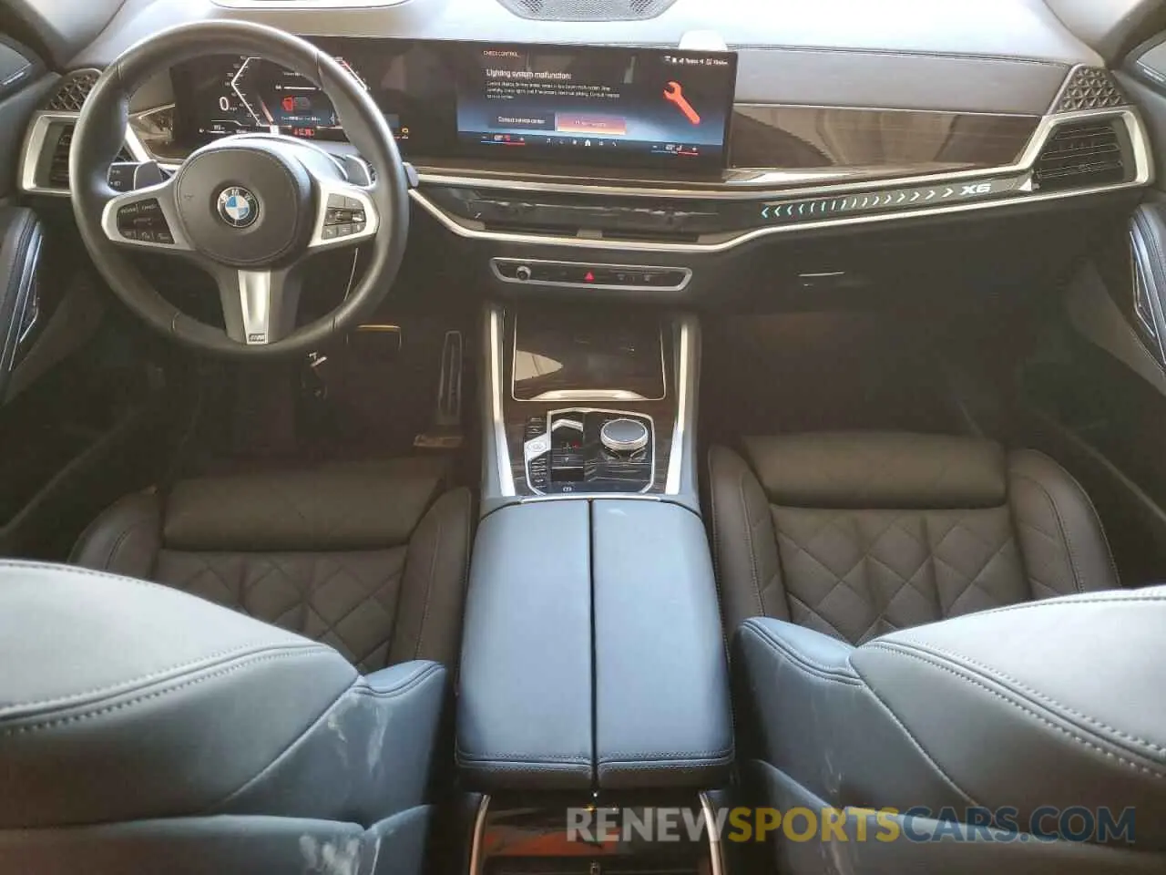 8 Photograph of a damaged car 5UX33EX06S9X36591 BMW X6 2025
