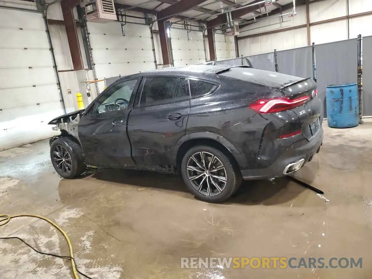 2 Photograph of a damaged car 5UX33EX09S9X20241 BMW X6 2025