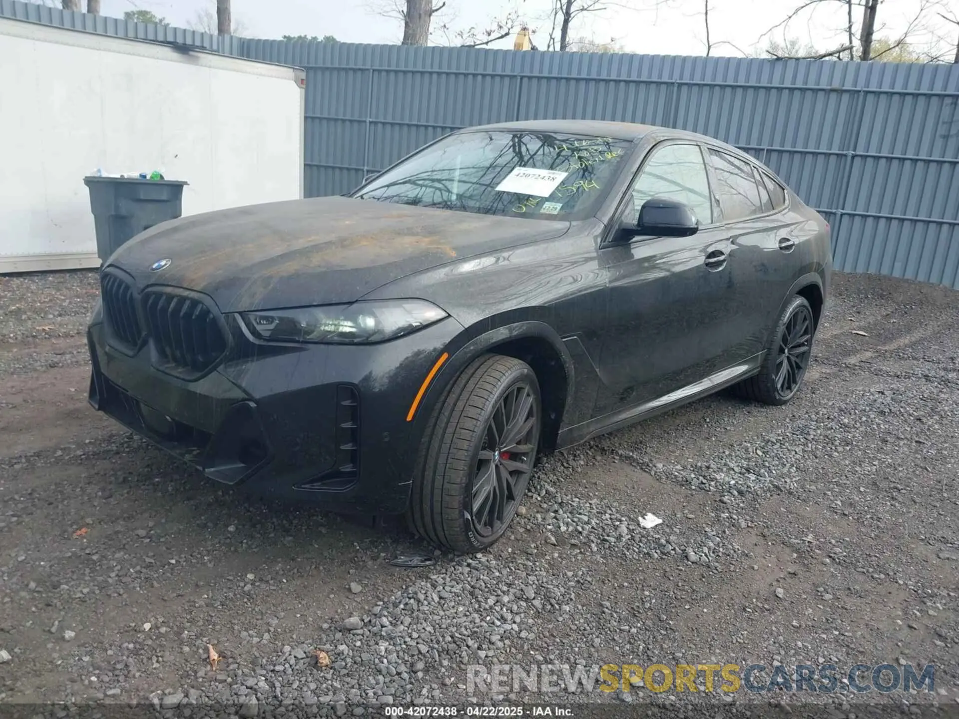 2 Photograph of a damaged car 5UX33EX09S9Y89594 BMW X6 2025