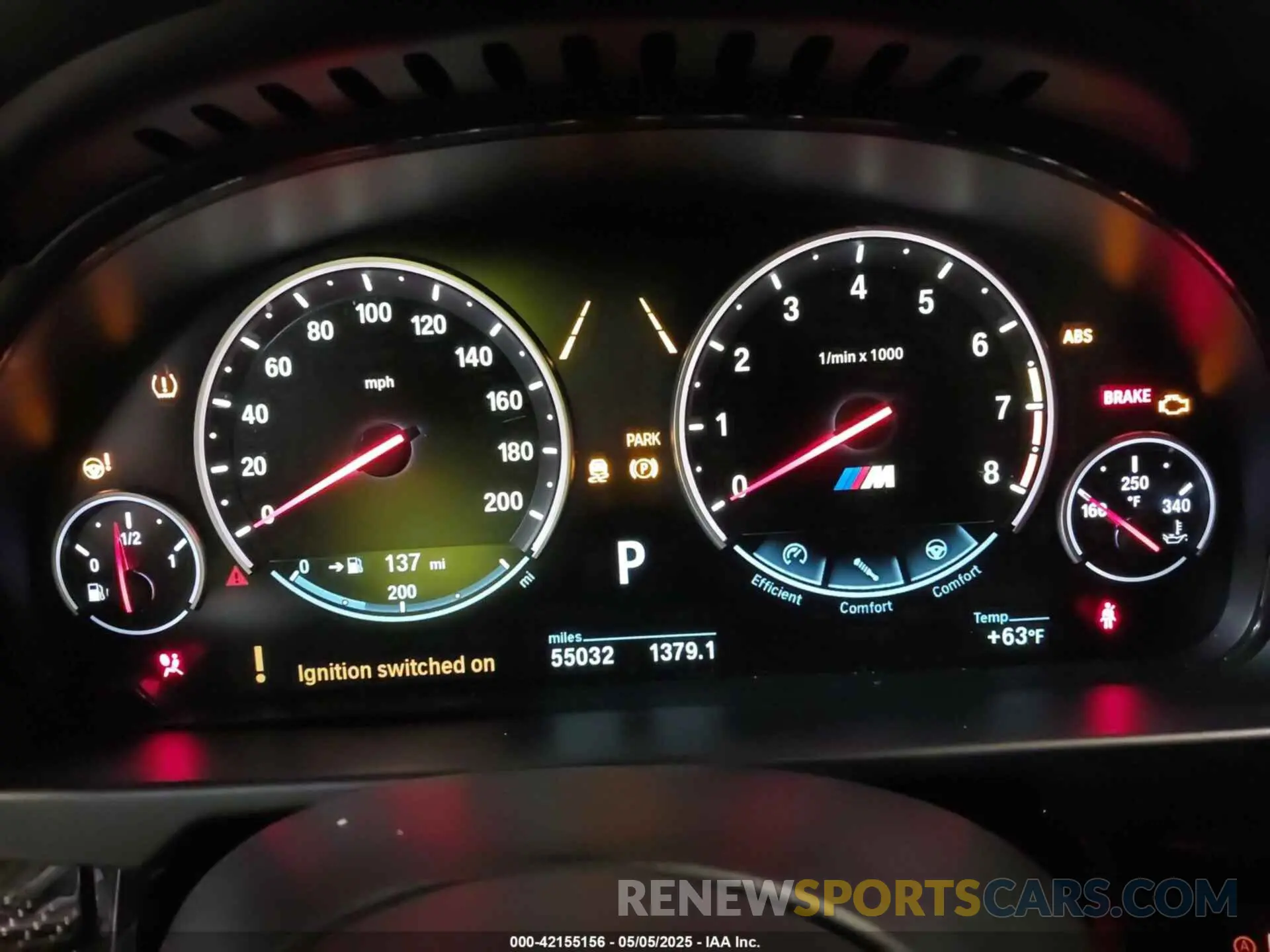 7 Photograph of a damaged car 5YMKW8C54K0Y75055 BMW X6 M 2019