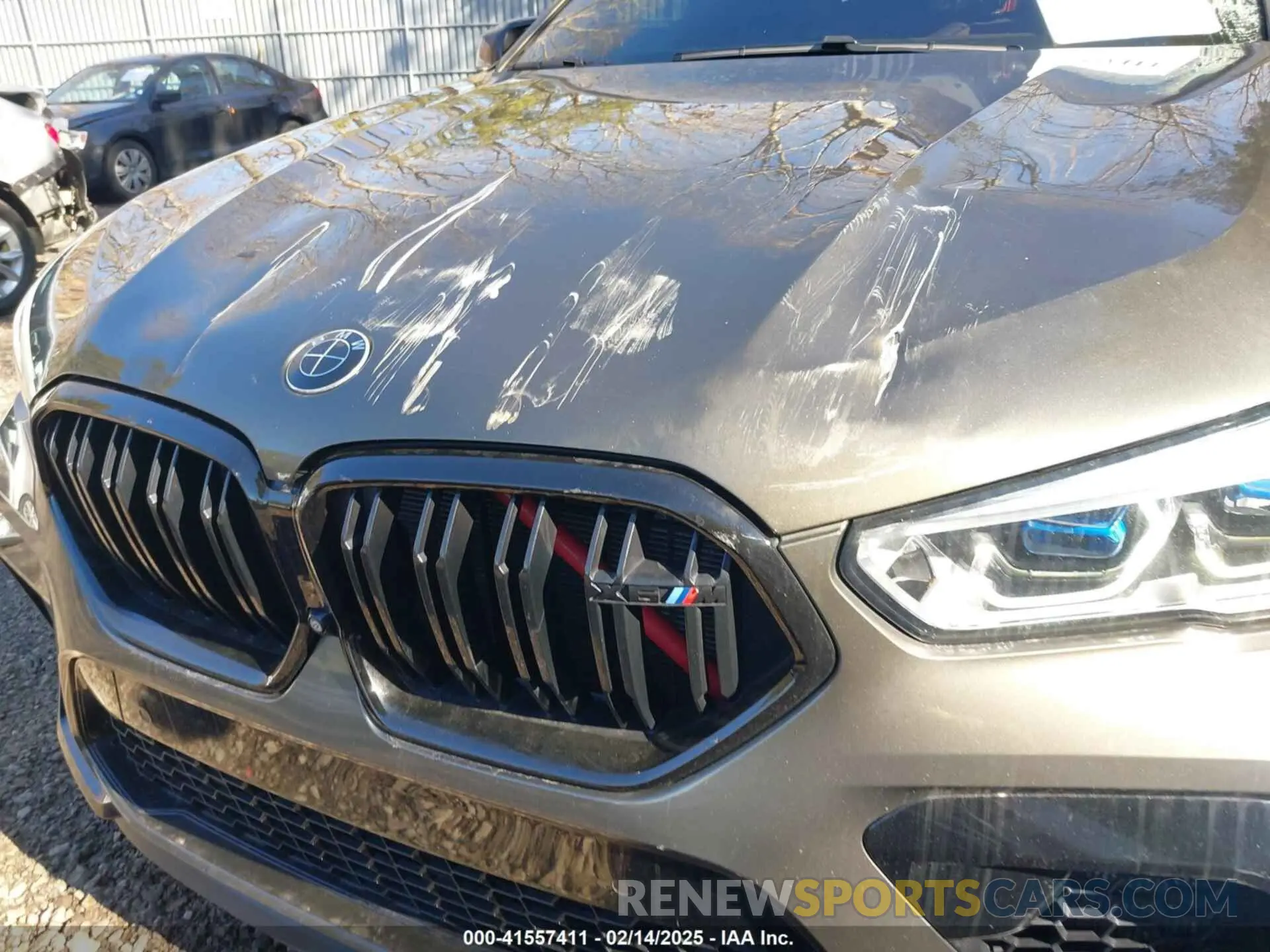 6 Photograph of a damaged car 5YMCY0C07M9E90269 BMW X6 M 2021