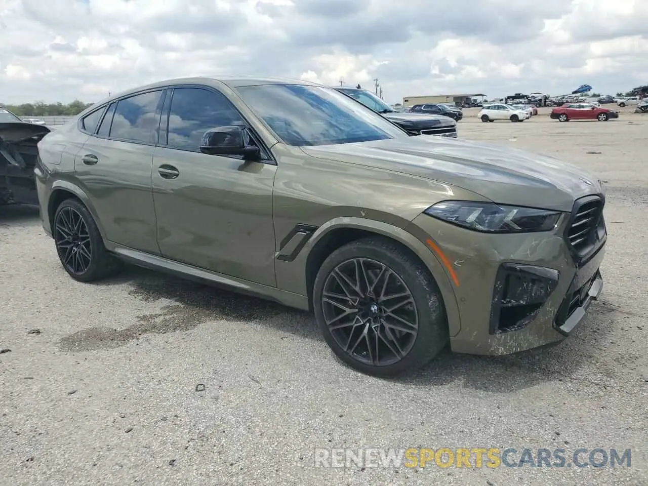 4 Photograph of a damaged car 5YM23ET09R9V38124 BMW X6 M COMPE 2024