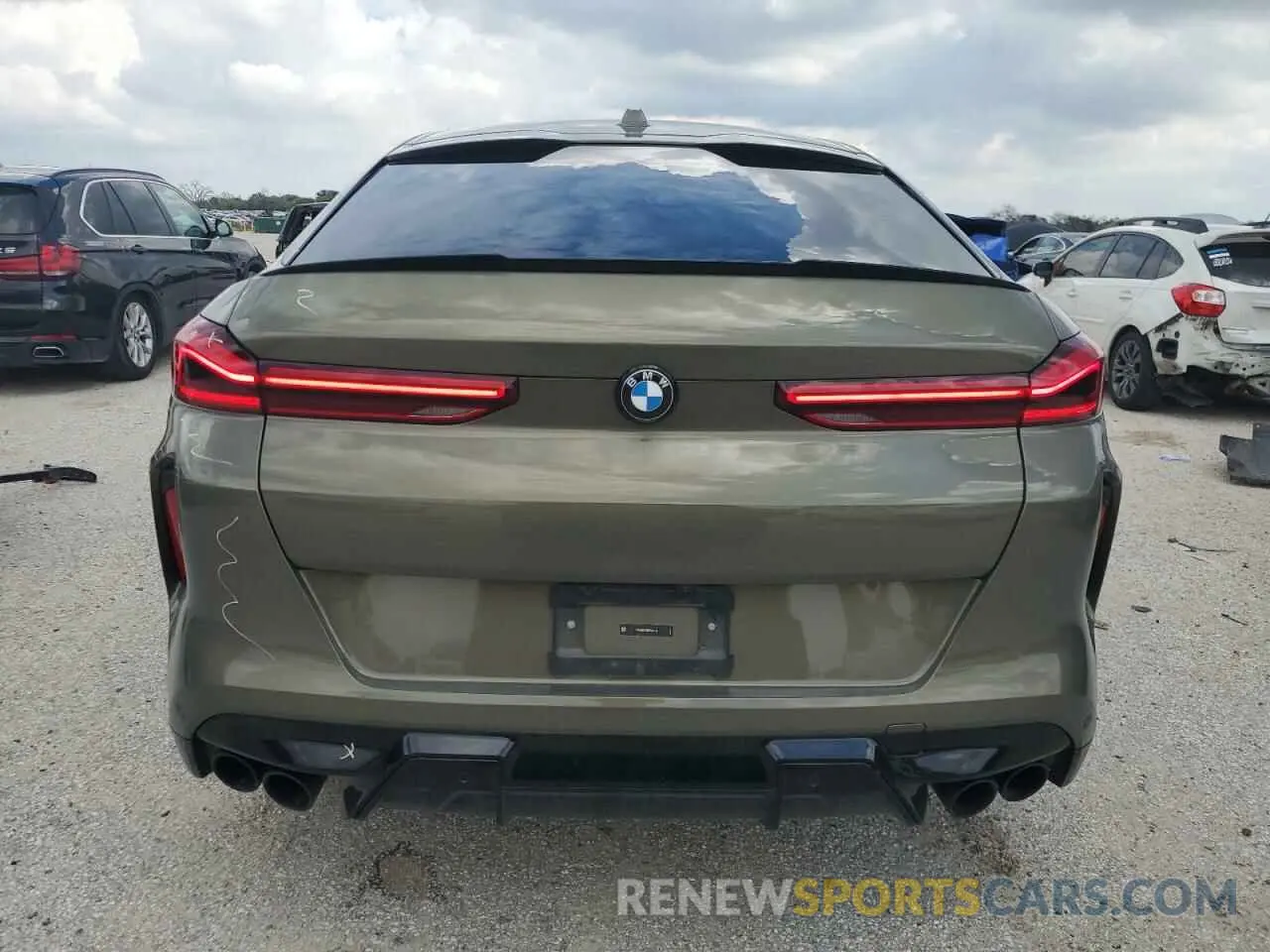 6 Photograph of a damaged car 5YM23ET09R9V38124 BMW X6 M COMPE 2024