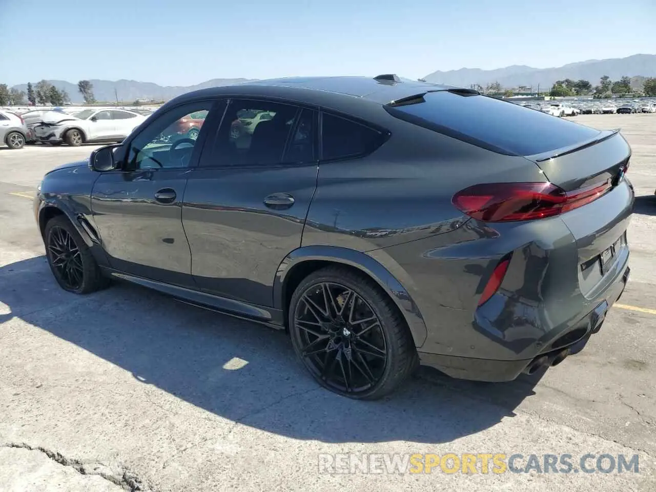 2 Photograph of a damaged car 5YM23ET01S9Y20554 BMW X6 M COMPE 2025