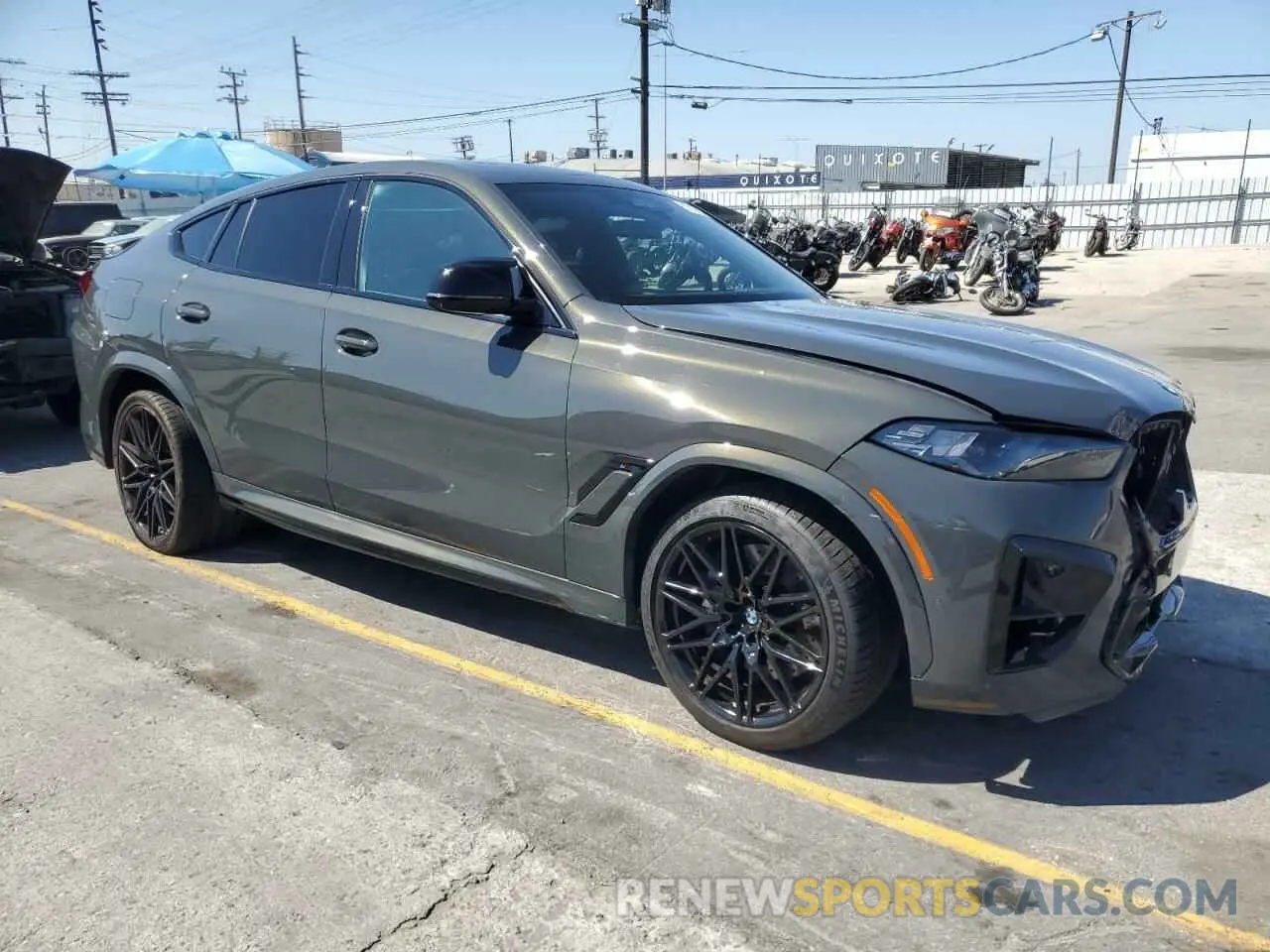 4 Photograph of a damaged car 5YM23ET01S9Y20554 BMW X6 M COMPE 2025