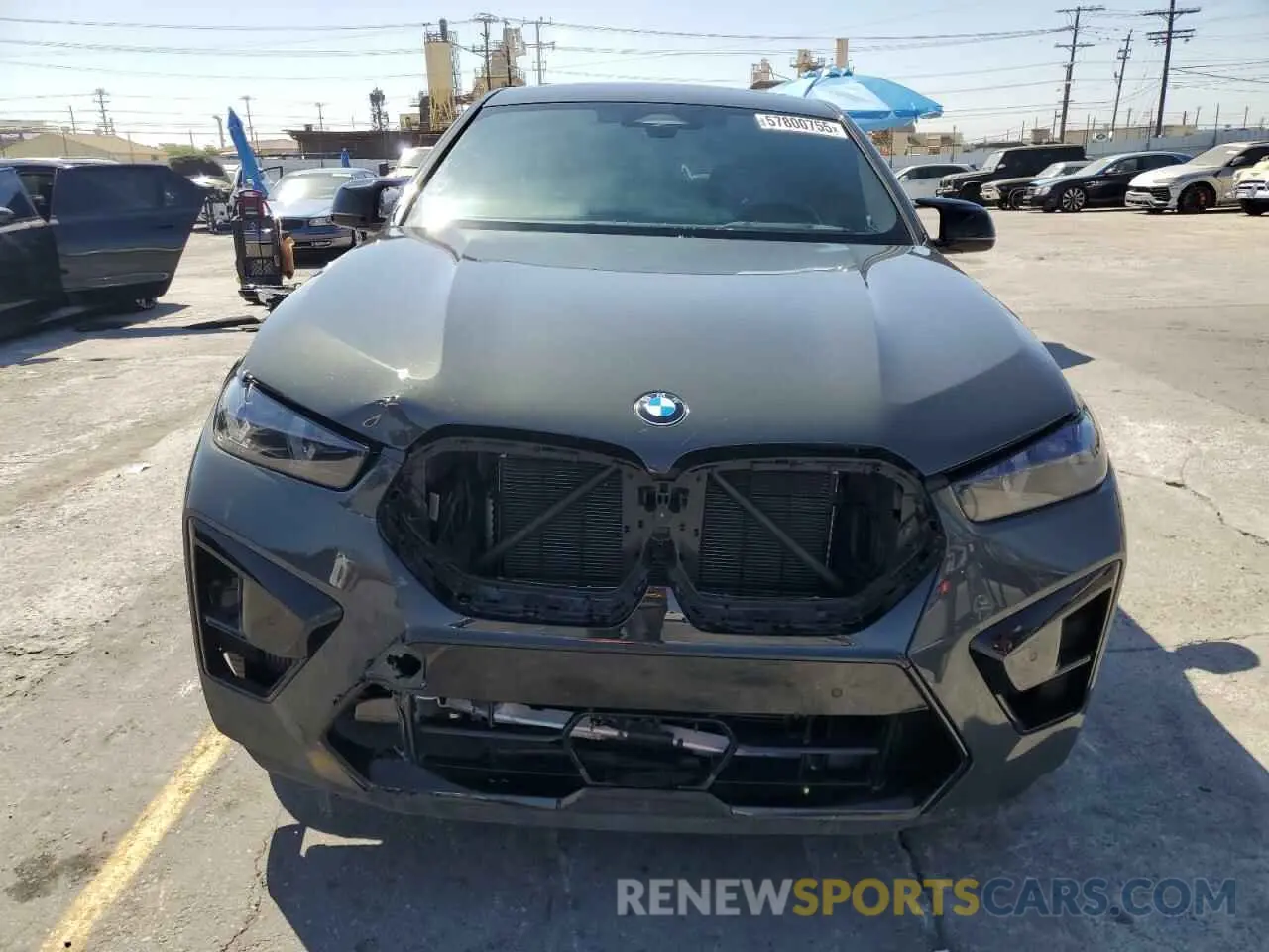 5 Photograph of a damaged car 5YM23ET01S9Y20554 BMW X6 M COMPE 2025