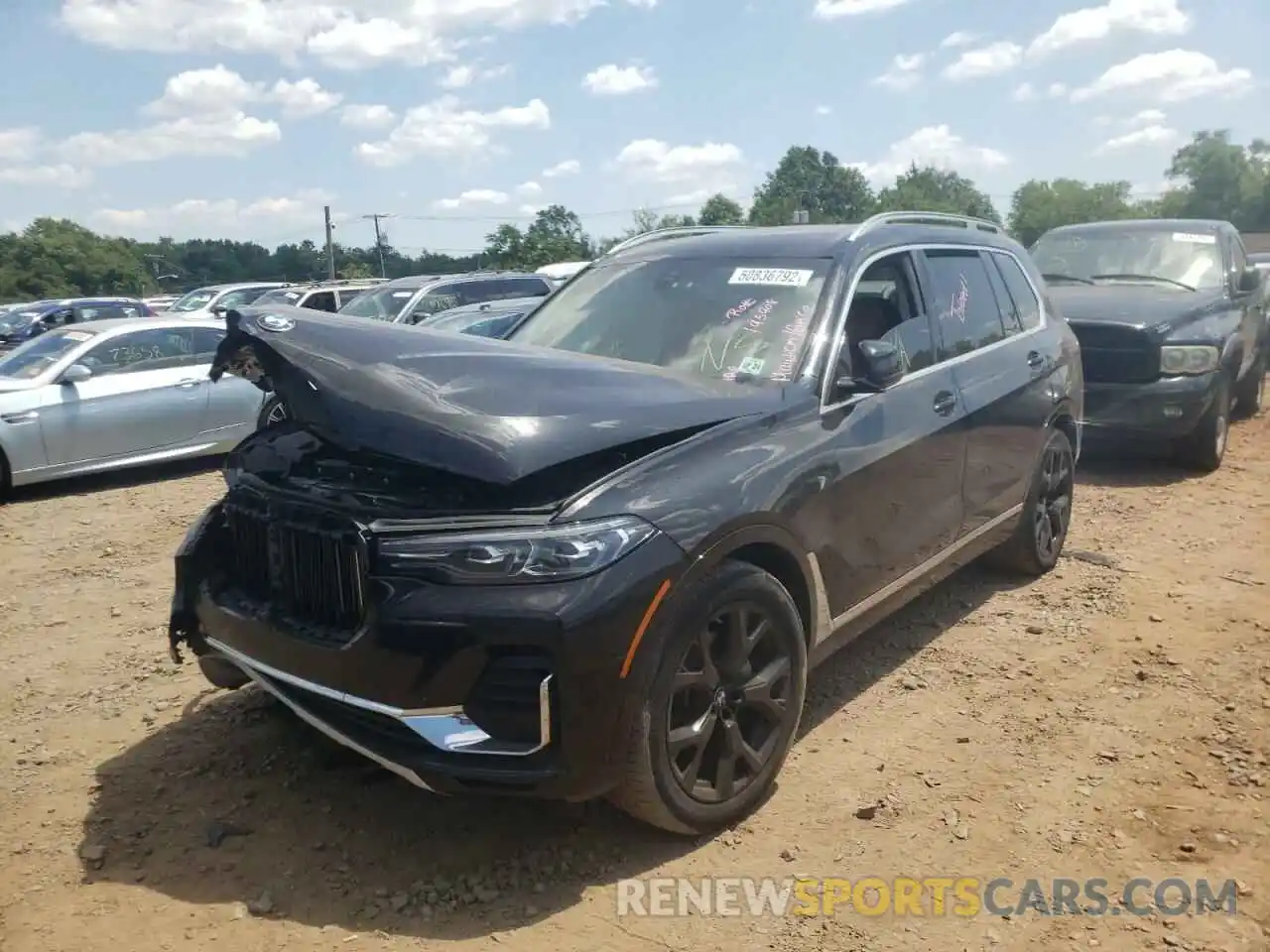 2 Photograph of a damaged car 5UXCW2C50KL089129 BMW X7 2019