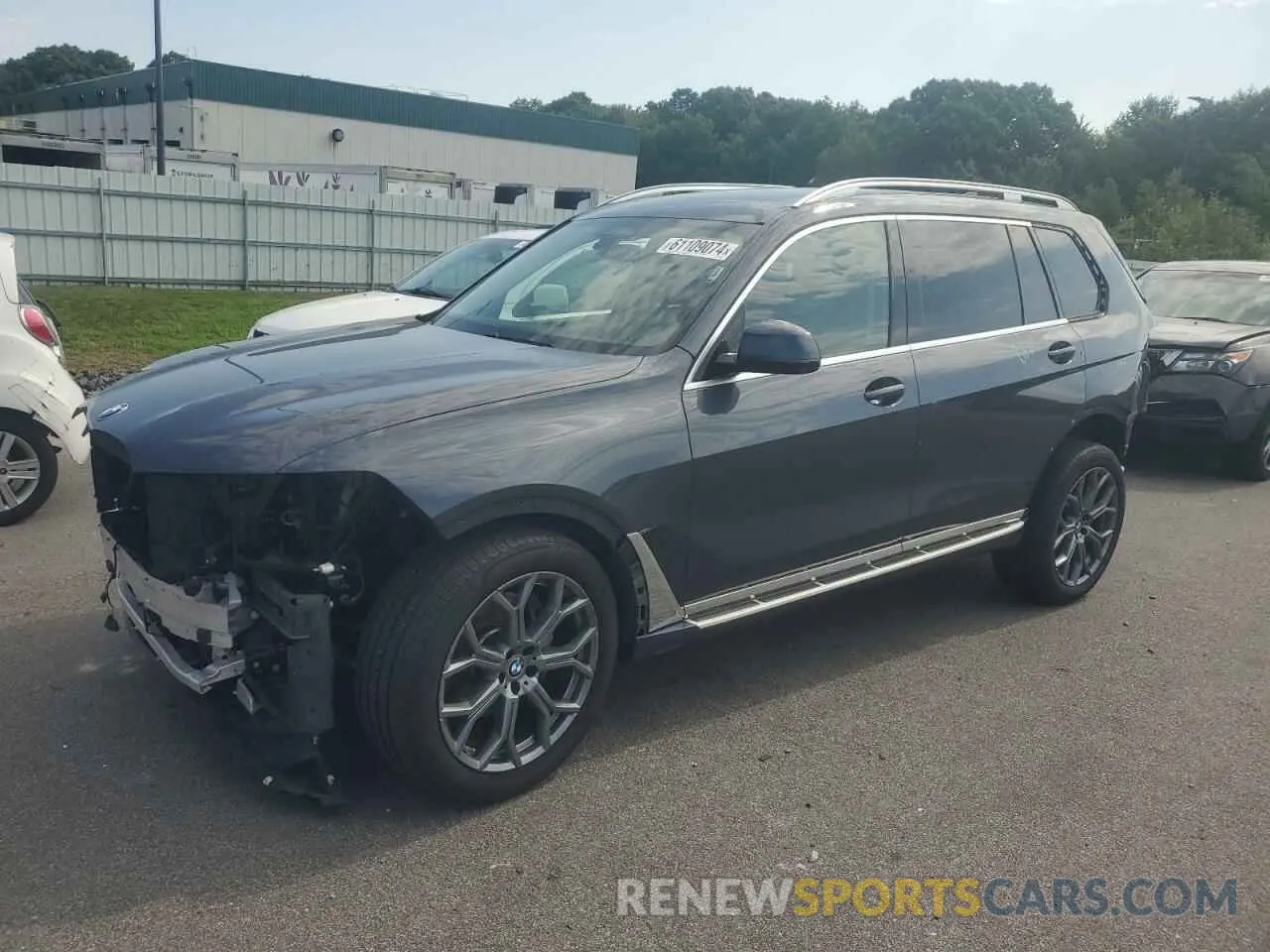 1 Photograph of a damaged car 5UXCW2C50KL089924 BMW X7 2019