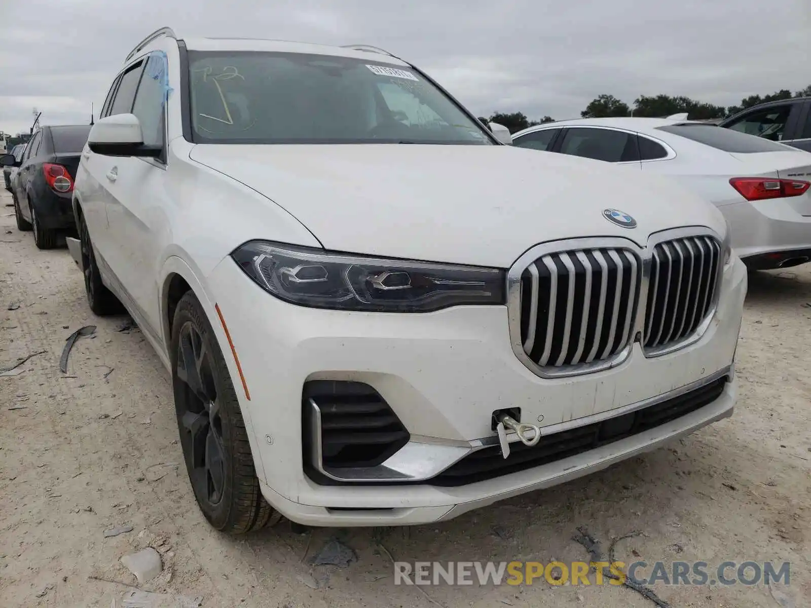 1 Photograph of a damaged car 5UXCW2C51KL084568 BMW X7 2019