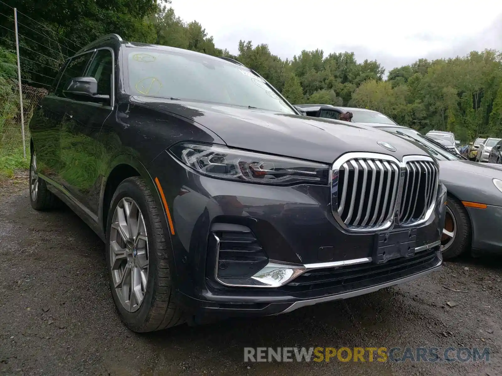 1 Photograph of a damaged car 5UXCW2C51KL087809 BMW X7 2019