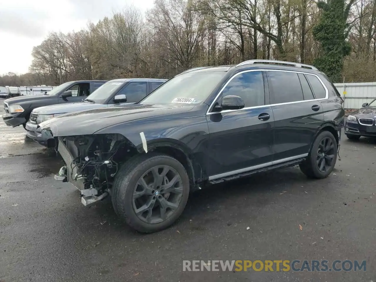1 Photograph of a damaged car 5UXCW2C52KL081761 BMW X7 2019