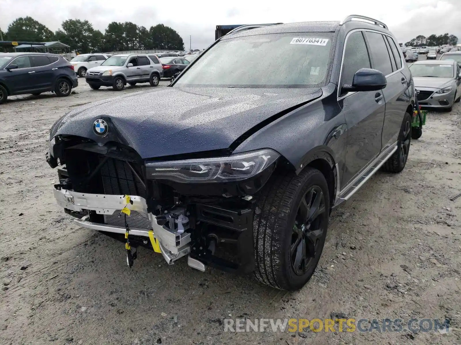 2 Photograph of a damaged car 5UXCW2C52KL086037 BMW X7 2019