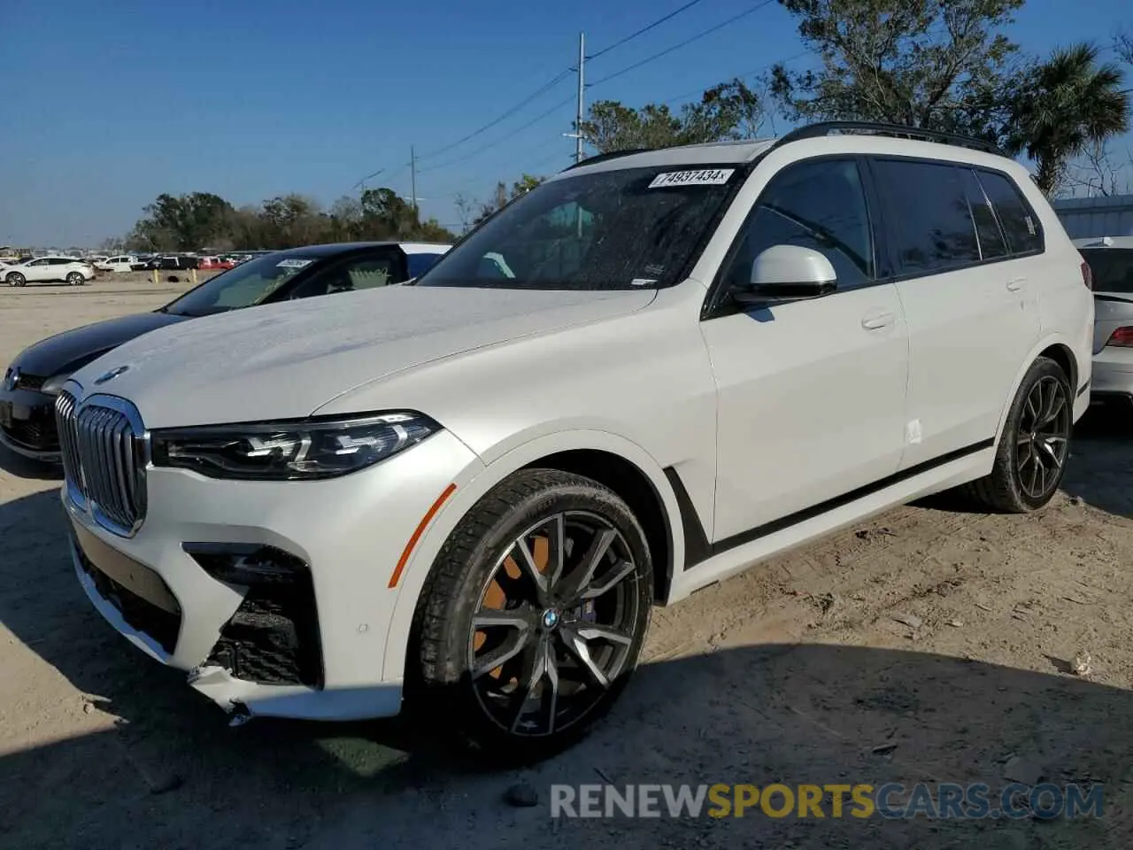 1 Photograph of a damaged car 5UXCW2C53KL081235 BMW X7 2019