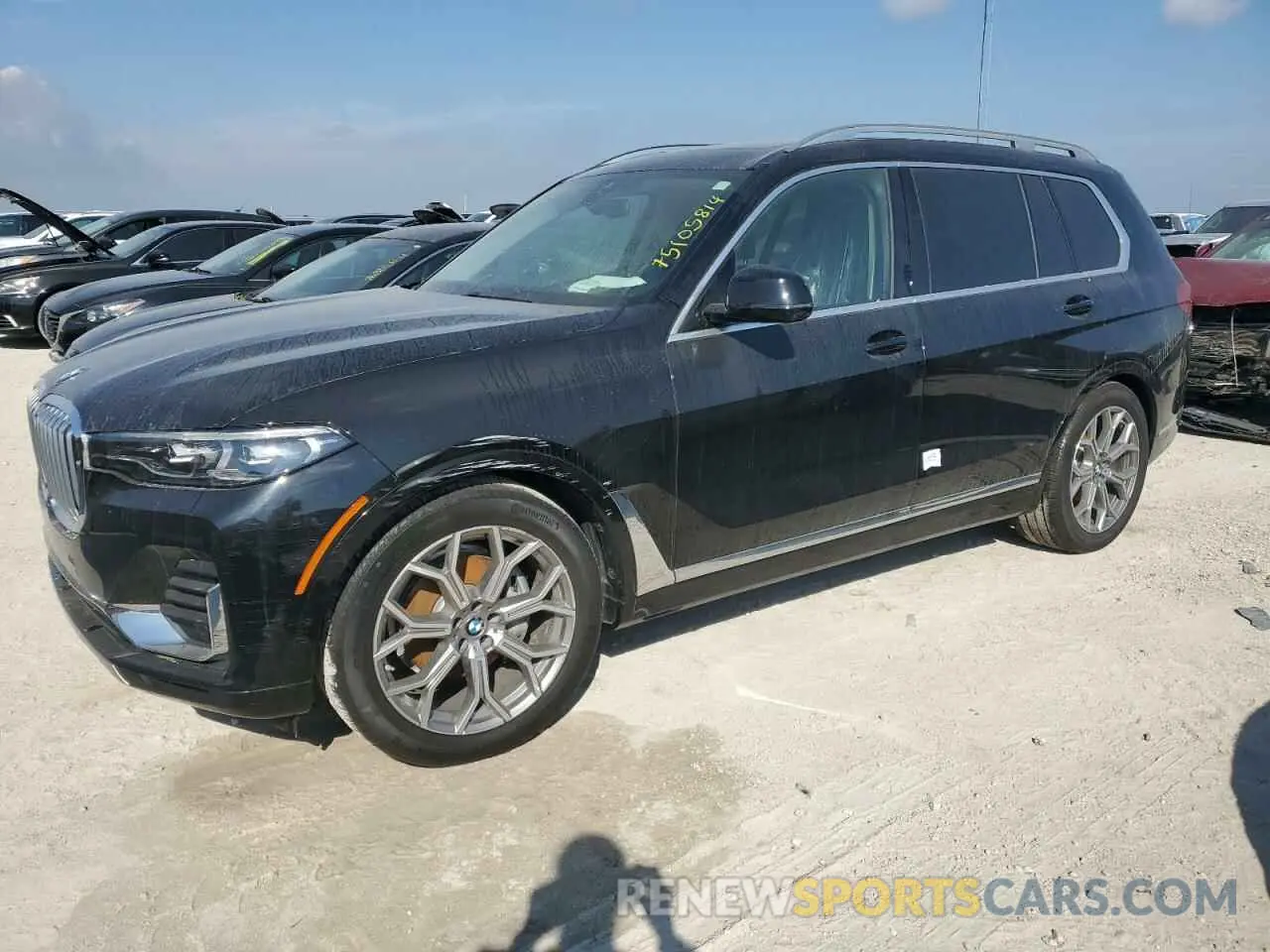 1 Photograph of a damaged car 5UXCW2C53KL084698 BMW X7 2019