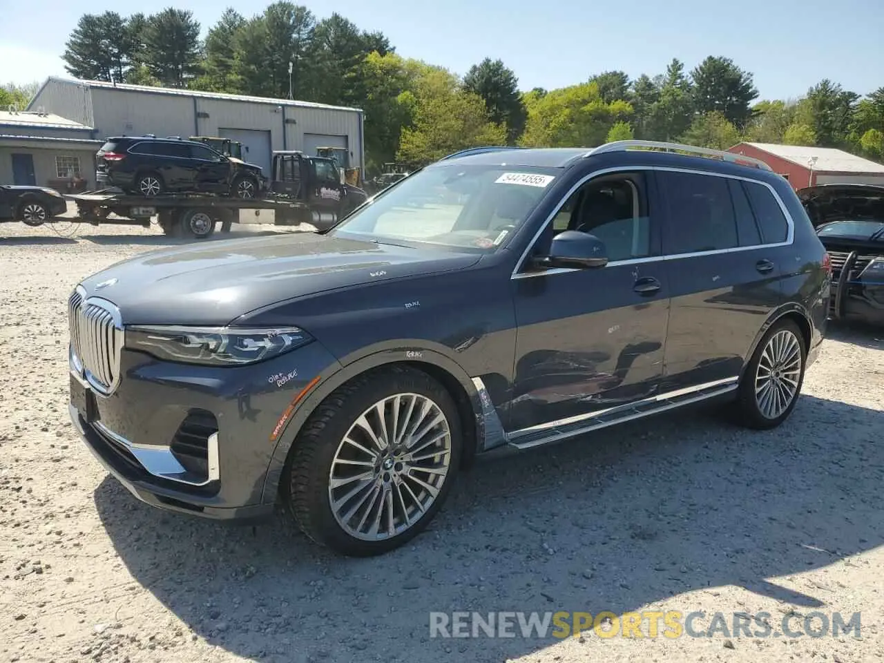1 Photograph of a damaged car 5UXCW2C54KL082619 BMW X7 2019